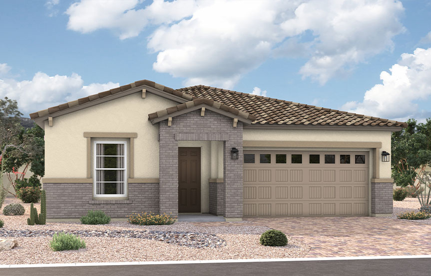 Richmond American Homes Alamar Portfolio Raleigh Elevation D