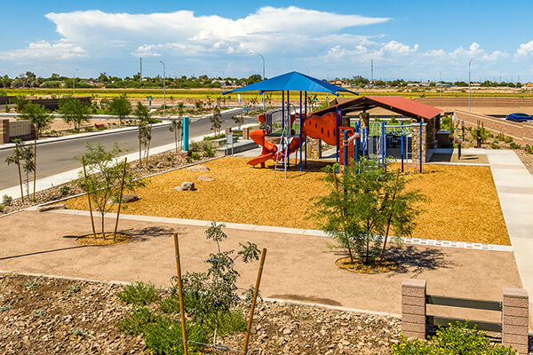 Yellowbell Court Park at Alamar community in Avondale, Arizona