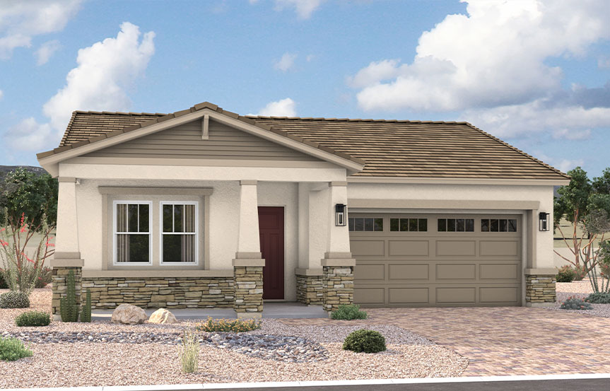Richmond American Homes Alamar Portfolio Raleigh Elevation C