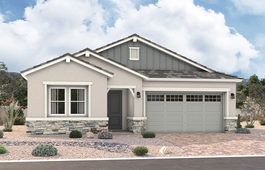 Richmond American Homes Alamar Portfolio Raleigh Elevation B