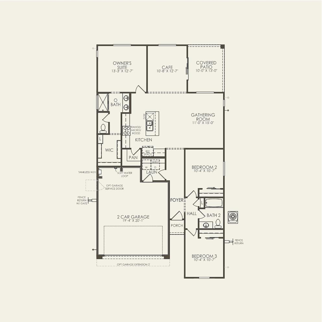 Bergamot floorplan by Pulte Homes in Alamar community in Avondale, AZ