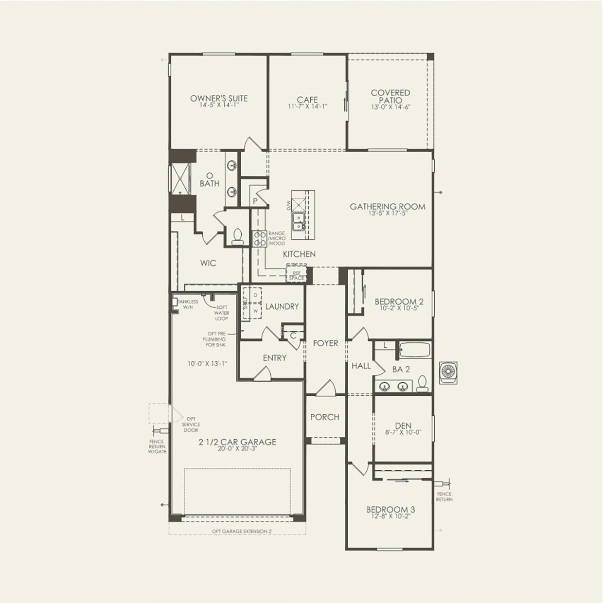 Acerra floorplan by Pulte Homes in Alamar community in Avondale, AZ