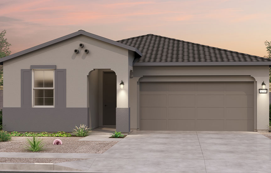 Brookfield Residential Alamar Highland Sage Clover Elevation A - Spanish Colonial