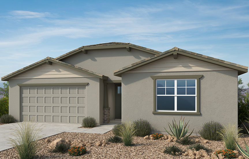 Taylor Morrison Alamar Landmark Paris Elevation C - Craftsman