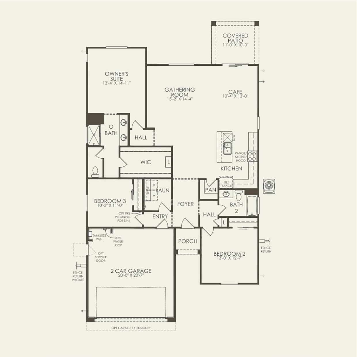 Potenza floorplan by Pulte Homes in Alamar community in Avondale, AZ